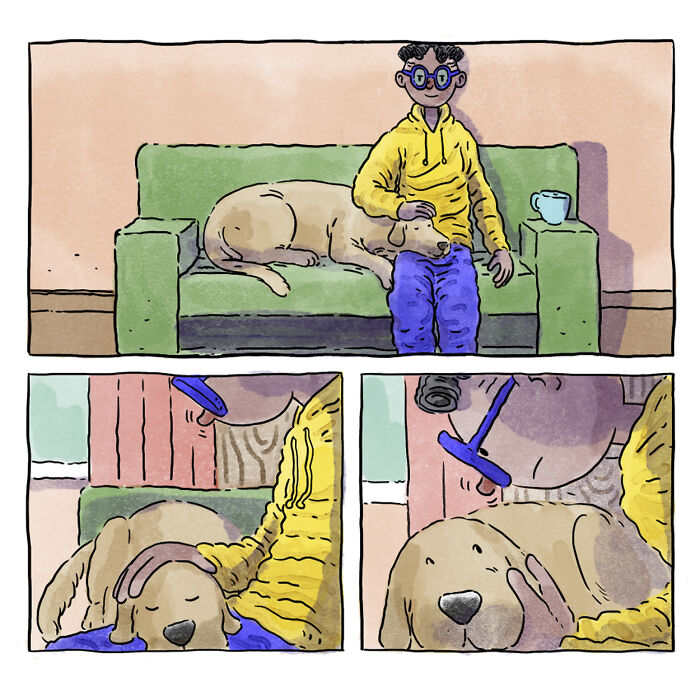 Artist Creates Heartfelt Comics About Life With A New Dog Without Using A Single Word (5 New Stories) Artist Creates Heartfelt Comics About Life With A New Dog Without Using A Single Word (5 New Stories)