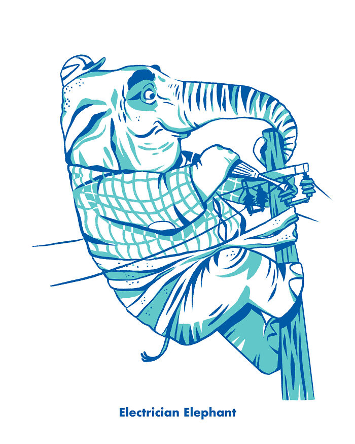 Electrician Elephant