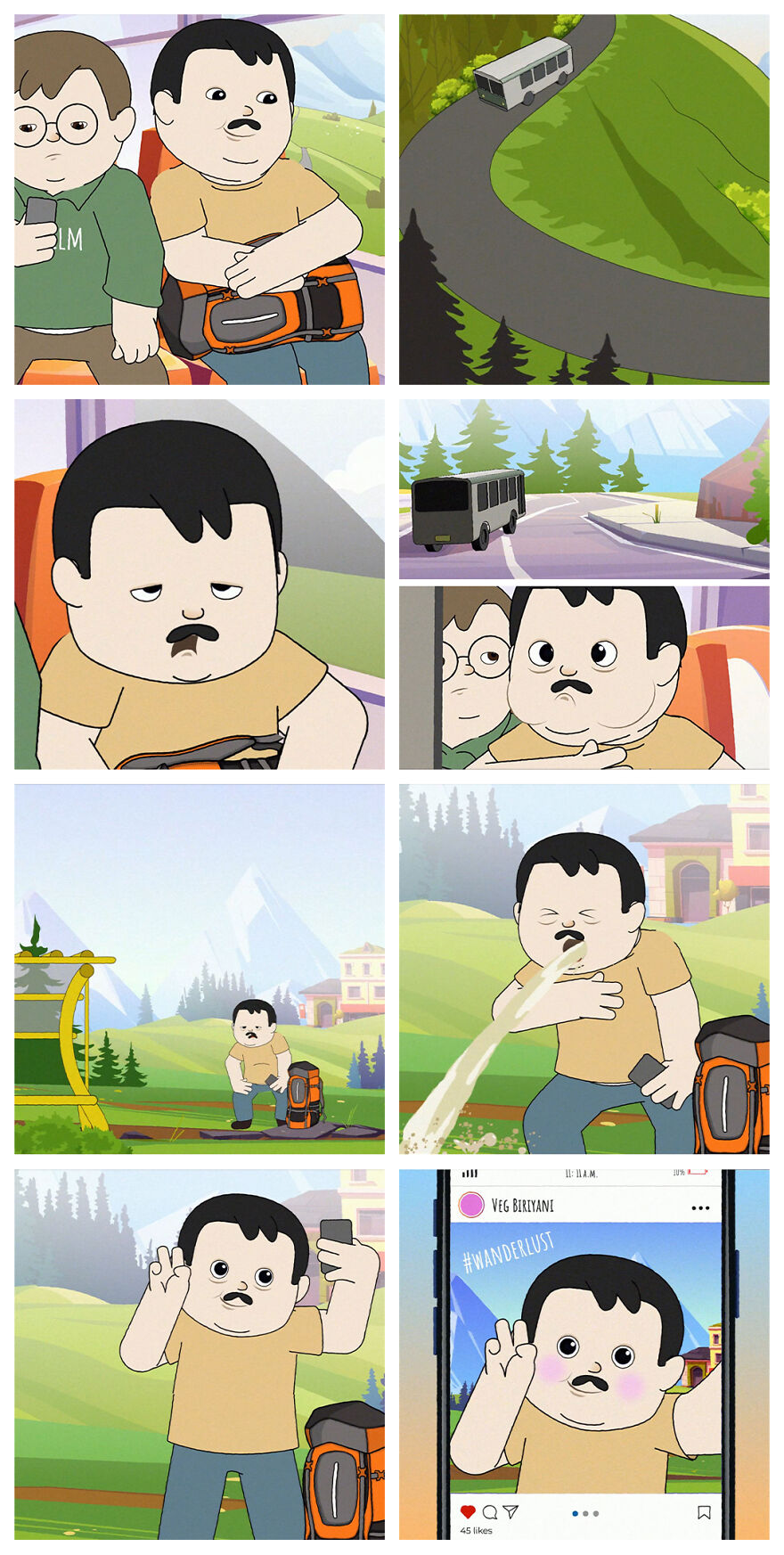 Bus Ride Of An Influencer