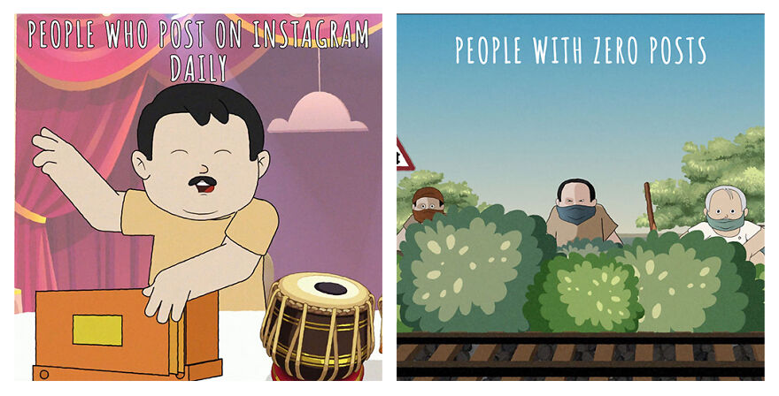 Type Of People On Instagram