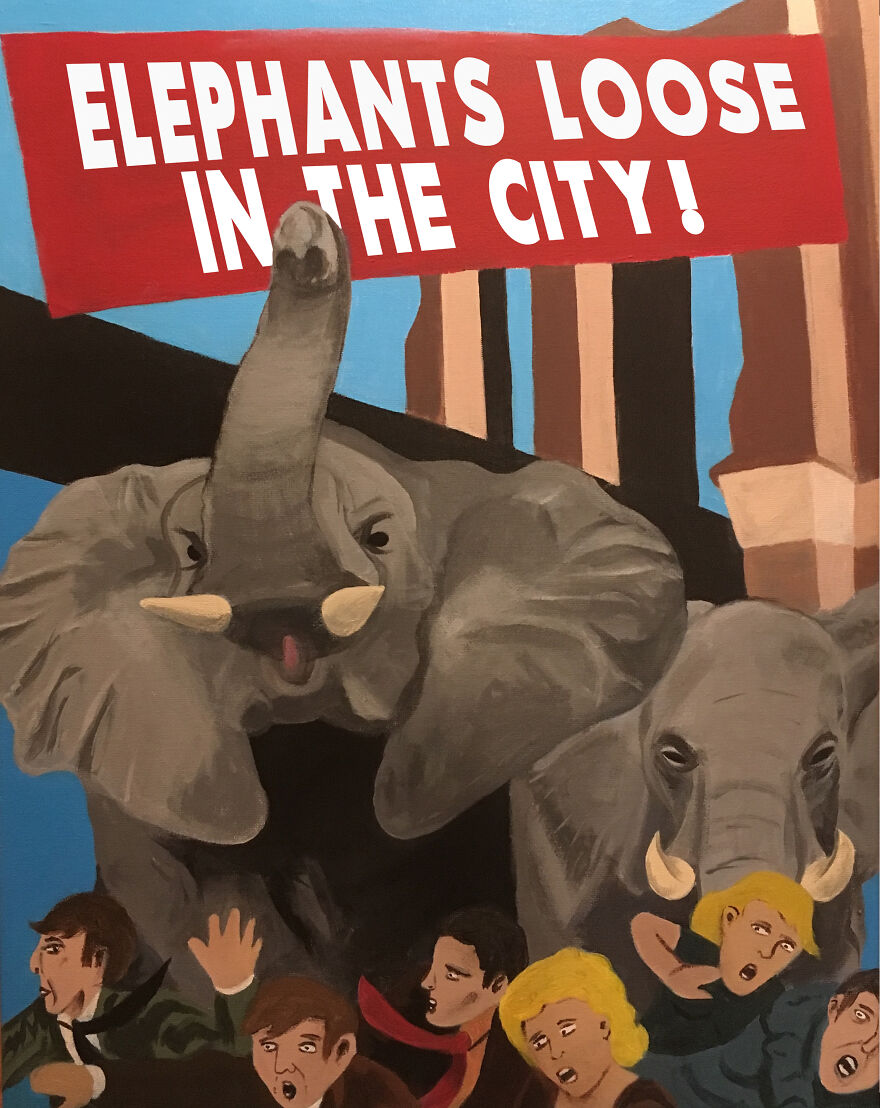 A Monument To The Brooklyn Bridge Elephant Stampede Of 1929 A Monument To The Brooklyn Bridge Elephant Stampede Of 1929