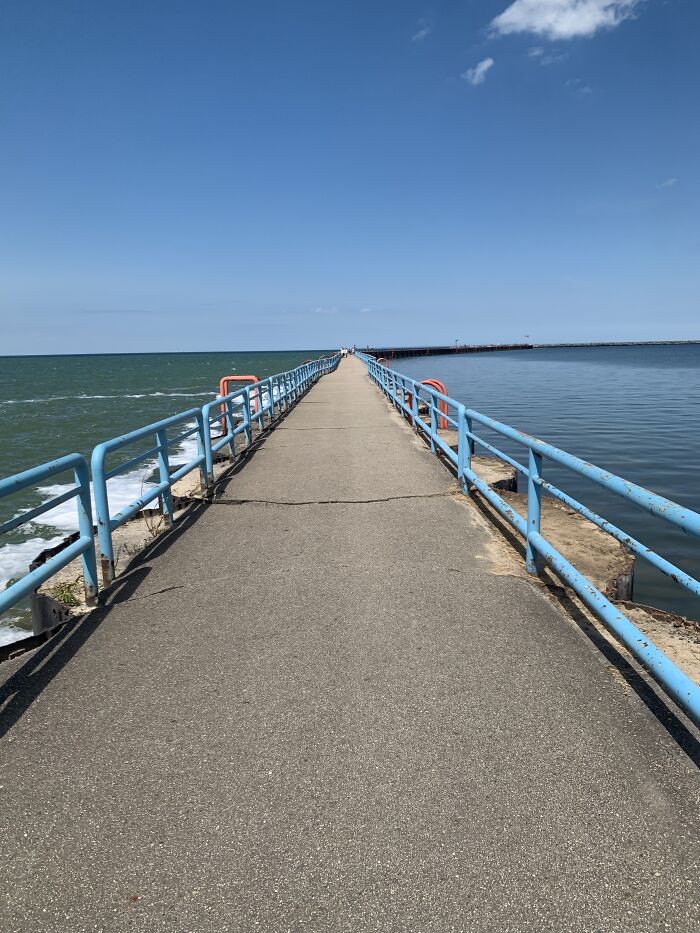 The Pier At Port Austin. I Only Go There A Couple Times Per Year, But It’s Really Beautiful