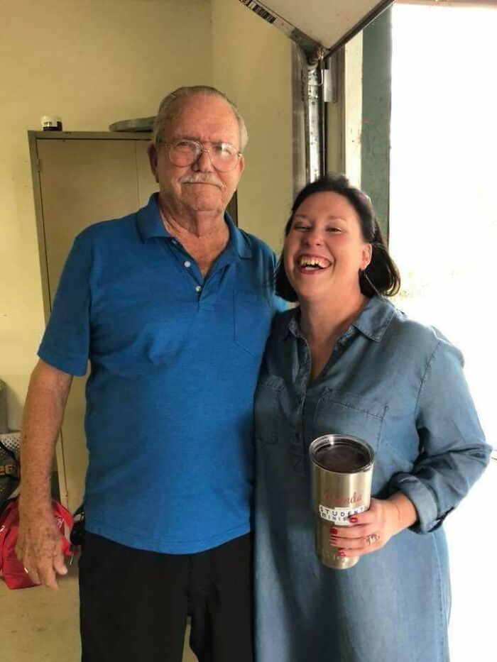 This Is Me And My Late Grandfather. He Was My Best Friend And I Have Been Missing Him A Lot Lately. This Was A Day Full Of Laughter