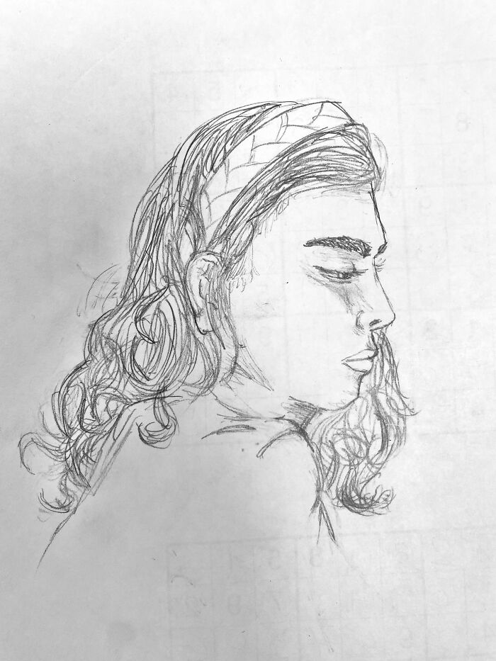 Last One! One Of My All-Time Favorites, The Lines Are Cause It’s On The Back Of A Sudoku