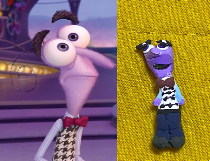 I Made Cute Claydoh Creations Of Cartoon Characters (Mostly Pixar) (Six Pics)