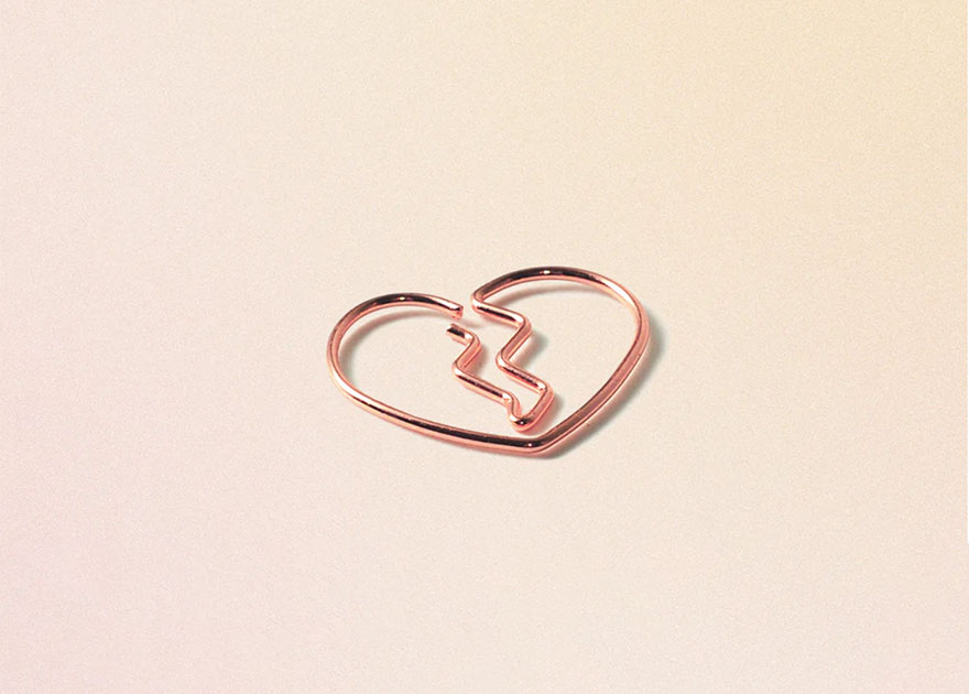 Unbreak My Heart Paper Clips
