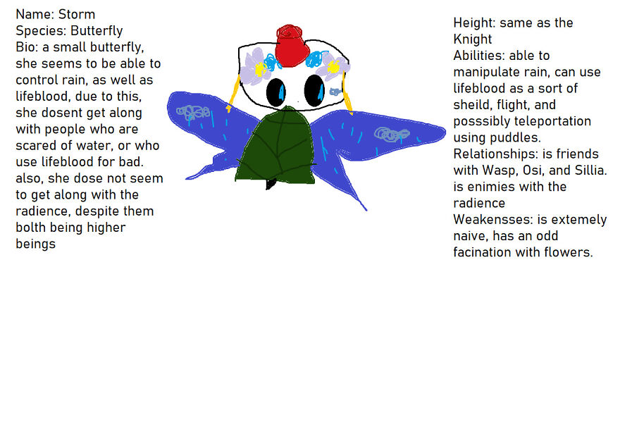 I Made Some Hollow Knight Ocs (!spoilers!)