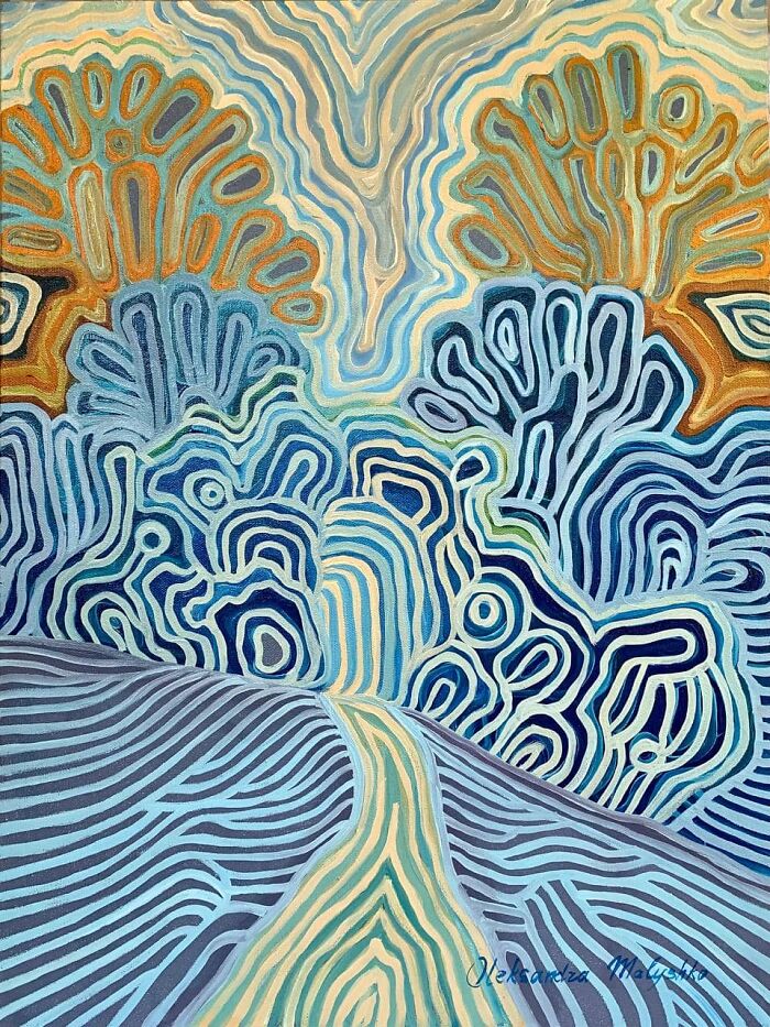 I Want To Fill My Paintings With What Was, Is And Will Be (14 Pics)