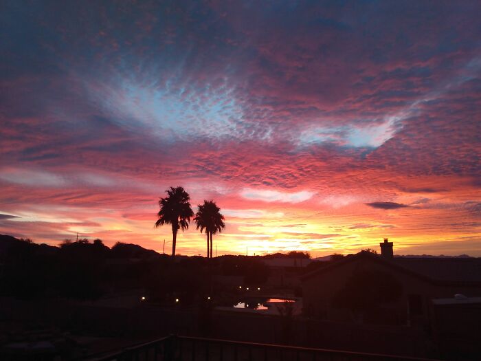 A Beautiful Sunset Photo I Took In 2020(Unedited)