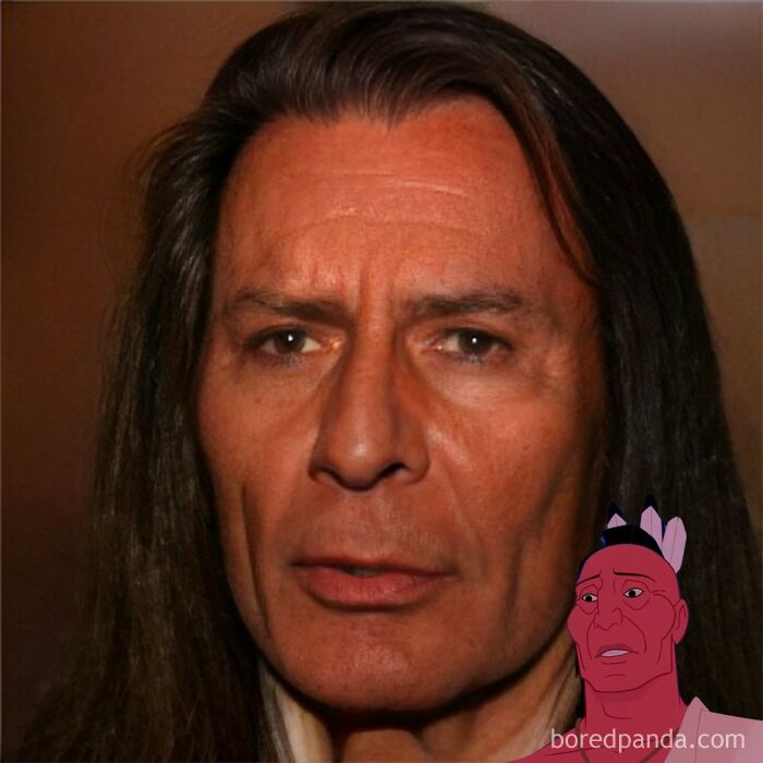  Jefe Powhatan, padre de Pocahontas