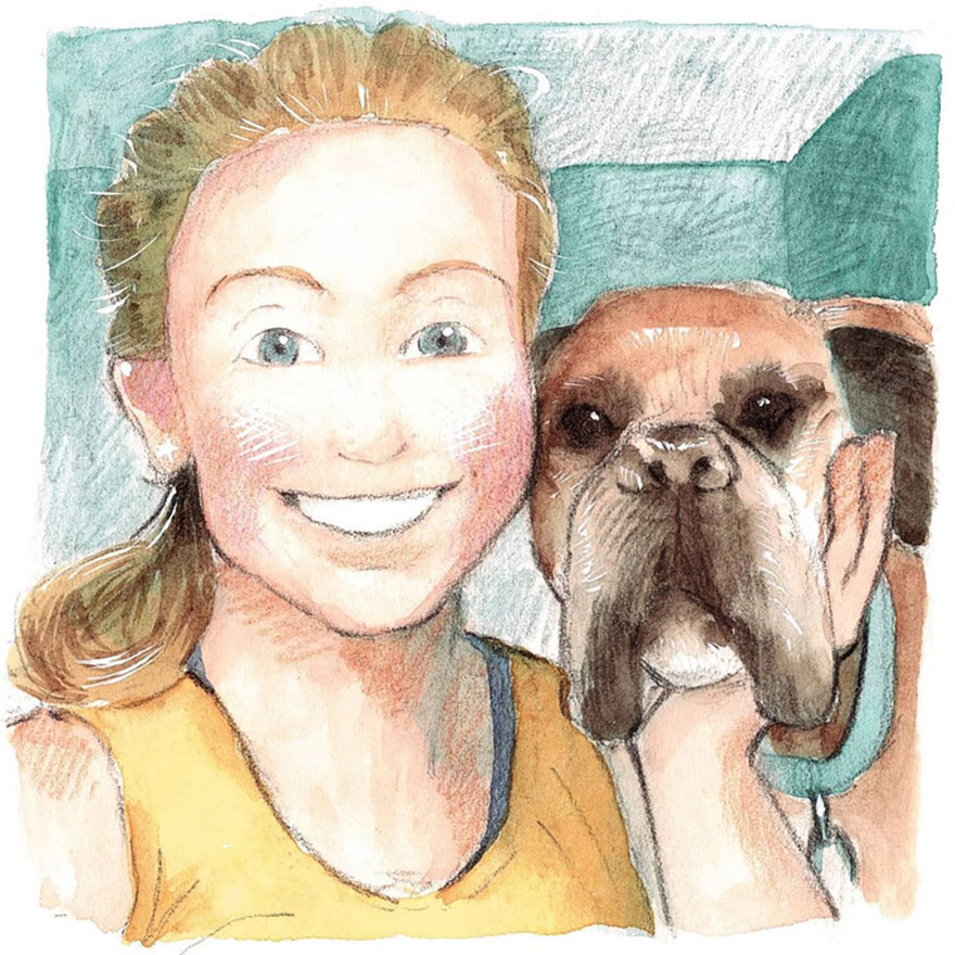 Japanese Artist Draws The Simplicity And Warmth Of People In Their Everyday Lives