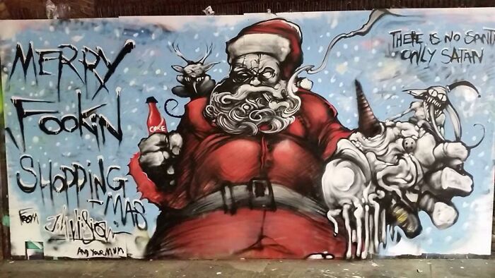 Christmas Street Art And Integration Of Street Art In The Urban Cities Christmas Street Art And Integration Of Street Art In The Urban Cities