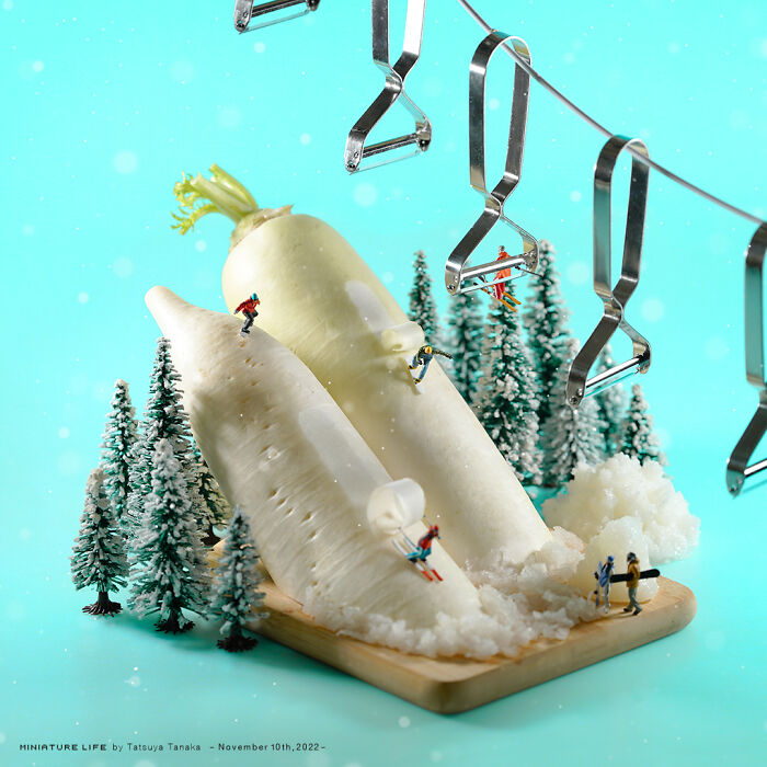 Meet The Small And Creative World Of Artist Tatsuya Tanaka (New Pics)