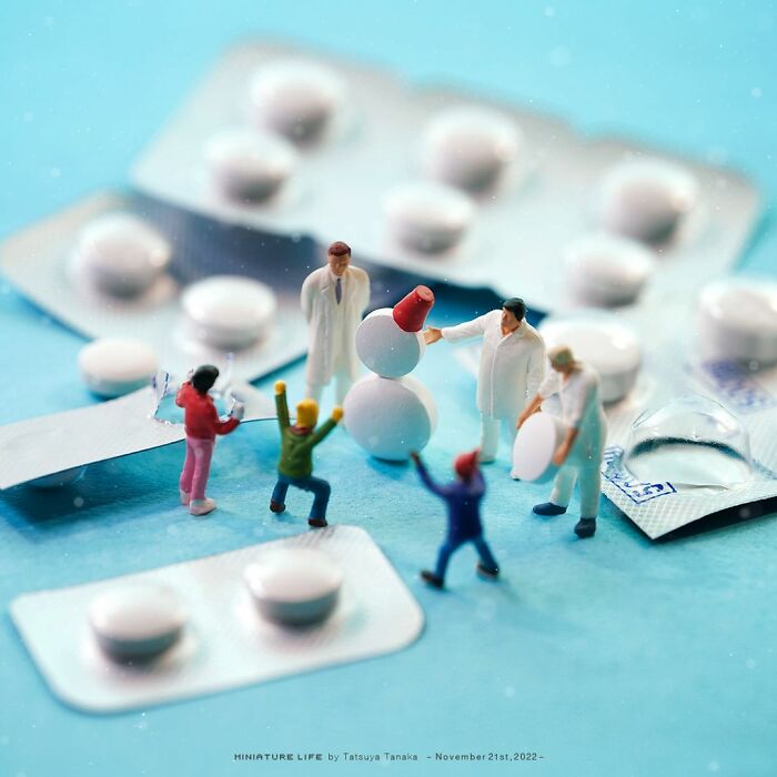 Meet The Small And Creative World Of Artist Tatsuya Tanaka (New Pics)