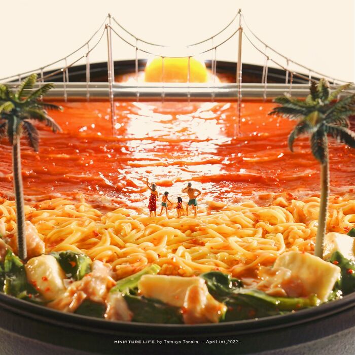 Meet The Small And Creative World Of Artist Tatsuya Tanaka (New Pics)