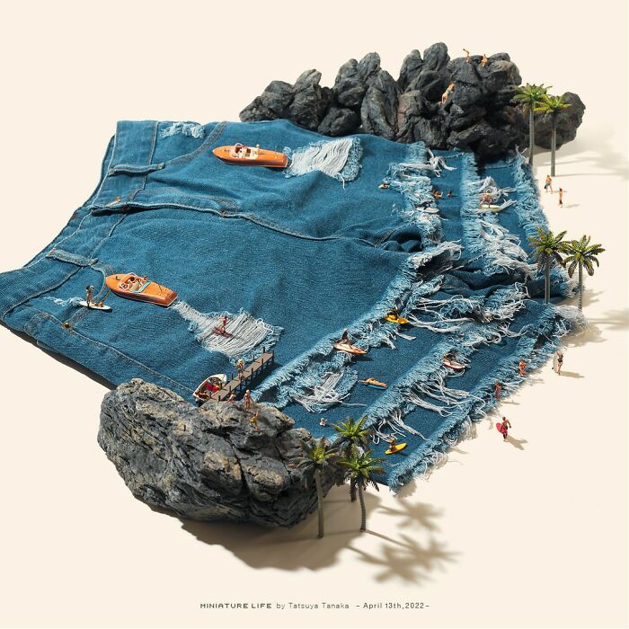 Meet The Small And Creative World Of Artist Tatsuya Tanaka (New Pics)