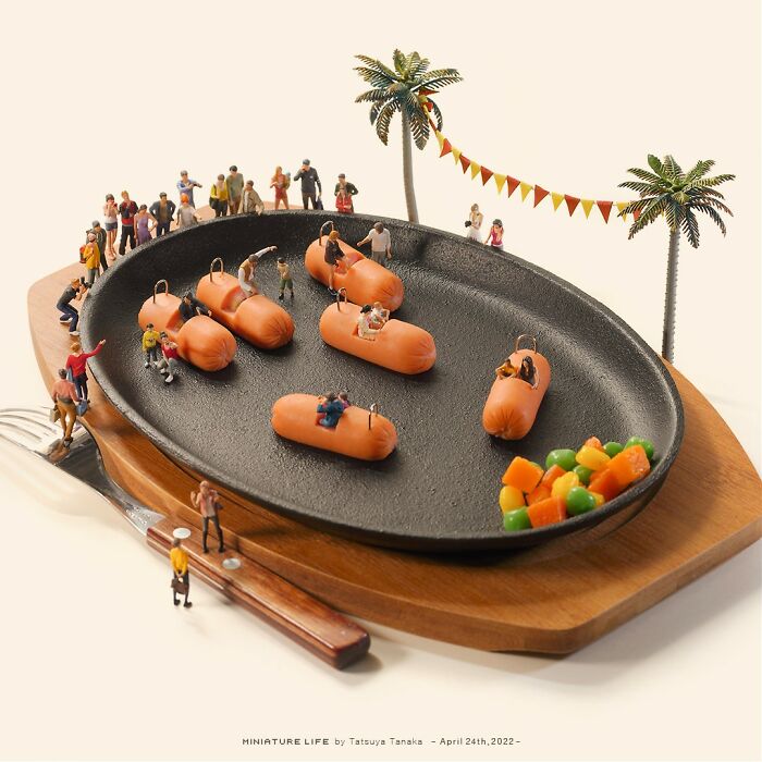 Meet The Small And Creative World Of Artist Tatsuya Tanaka (New Pics)