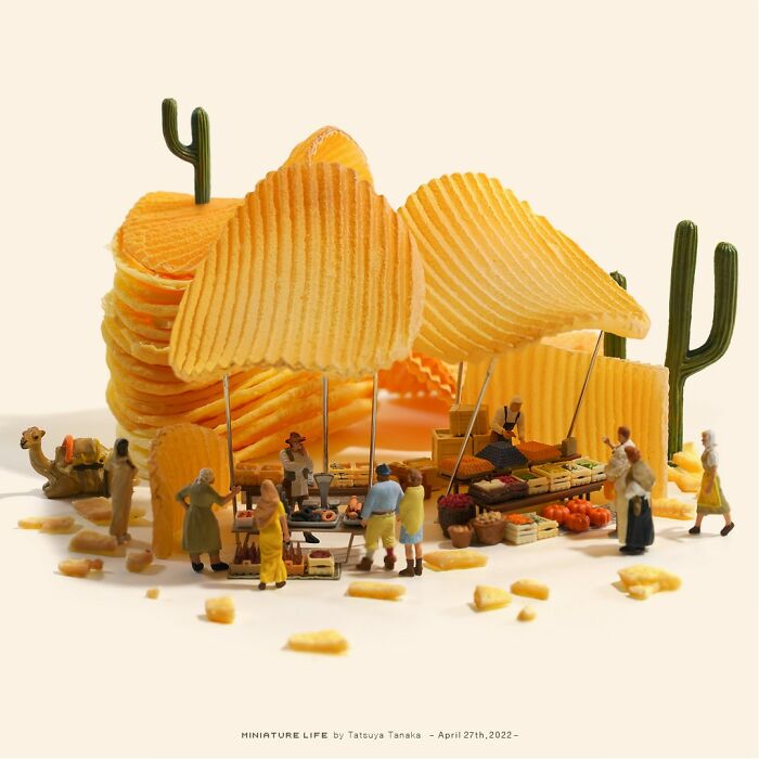 Meet The Small And Creative World Of Artist Tatsuya Tanaka (New Pics)