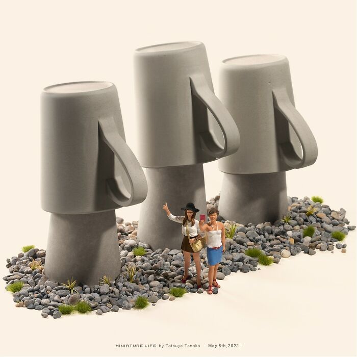 Meet The Small And Creative World Of Artist Tatsuya Tanaka (New Pics)