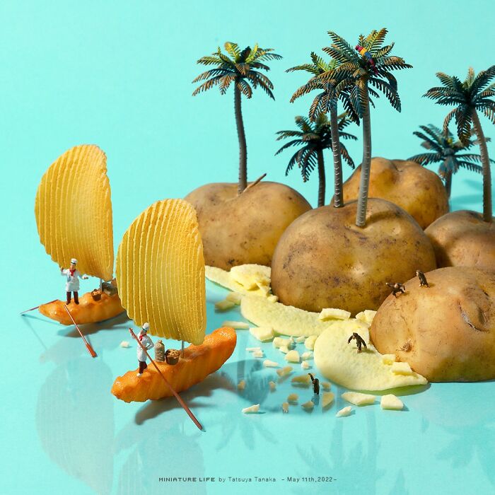 Meet The Small And Creative World Of Artist Tatsuya Tanaka (New Pics)