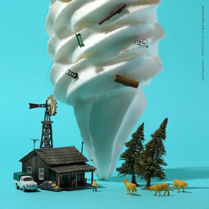 Meet The Small And Creative World Of Artist Tatsuya Tanaka (New Pics)