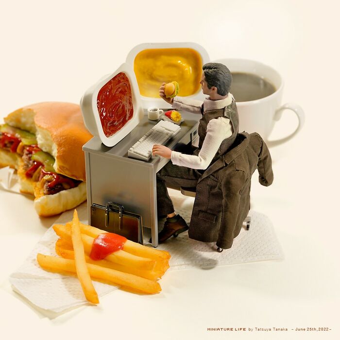 Meet The Small And Creative World Of Artist Tatsuya Tanaka (New Pics)