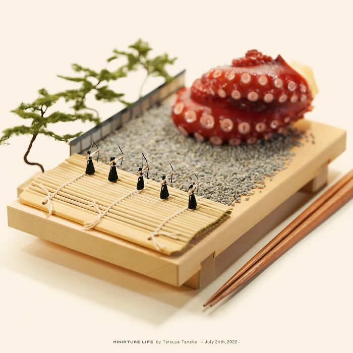 Meet The Small And Creative World Of Artist Tatsuya Tanaka (New Pics)