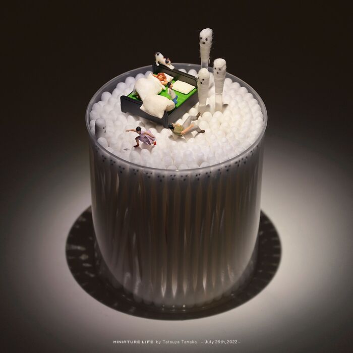 Meet The Small And Creative World Of Artist Tatsuya Tanaka (New Pics)