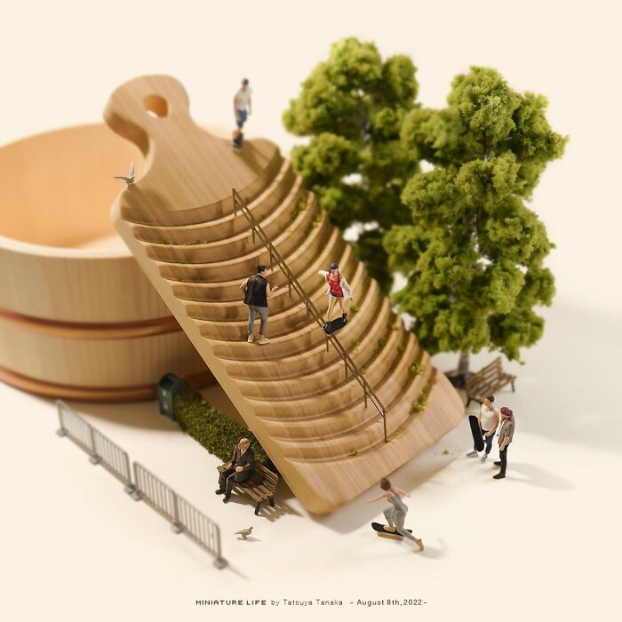 Meet The Small And Creative World Of Artist Tatsuya Tanaka (New Pics)