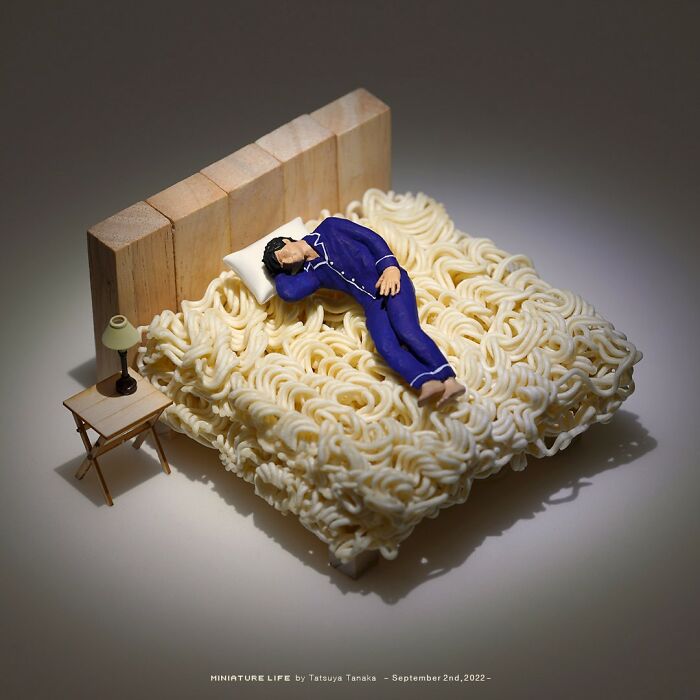 Meet The Small And Creative World Of Artist Tatsuya Tanaka (New Pics)