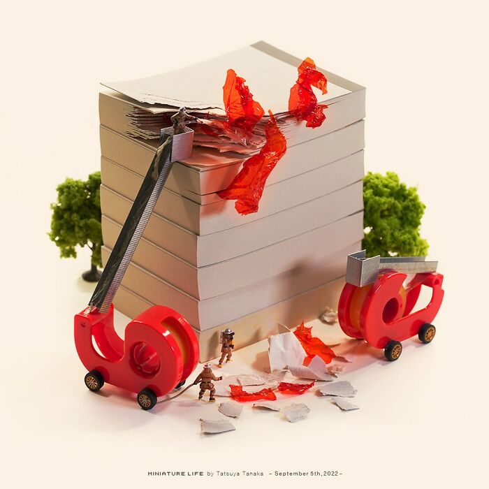 Meet The Small And Creative World Of Artist Tatsuya Tanaka (New Pics)