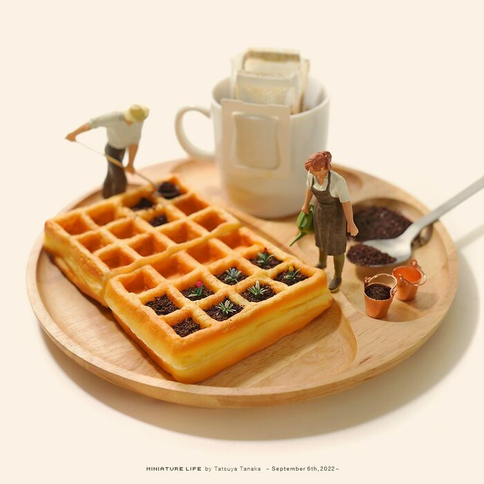 Meet The Small And Creative World Of Artist Tatsuya Tanaka (New Pics)