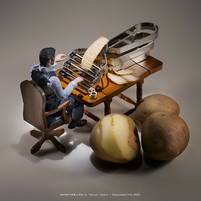 Meet The Small And Creative World Of Artist Tatsuya Tanaka (New Pics)