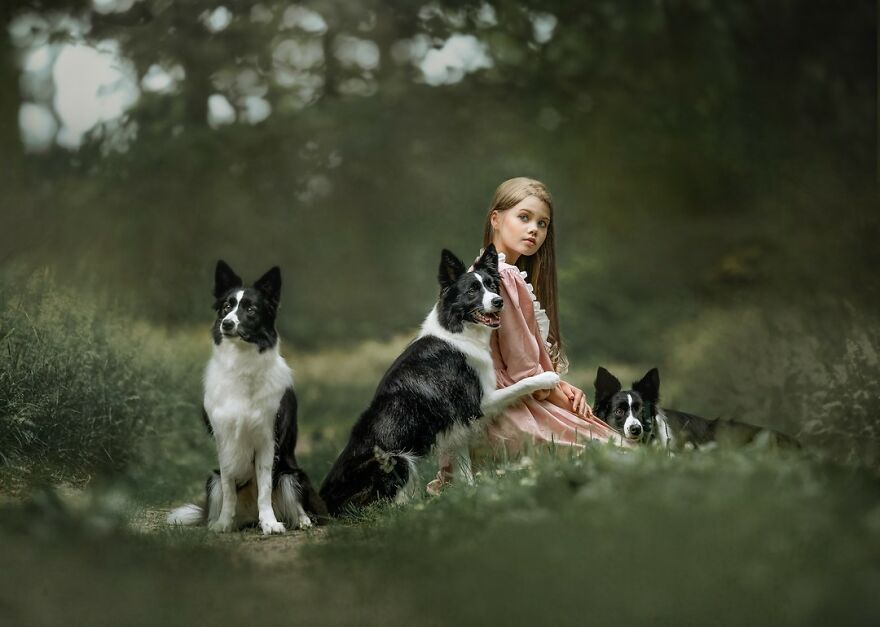 Photographer Creates Images To Highlight The Strong Bond Between Humans And Animals (44 Pics)