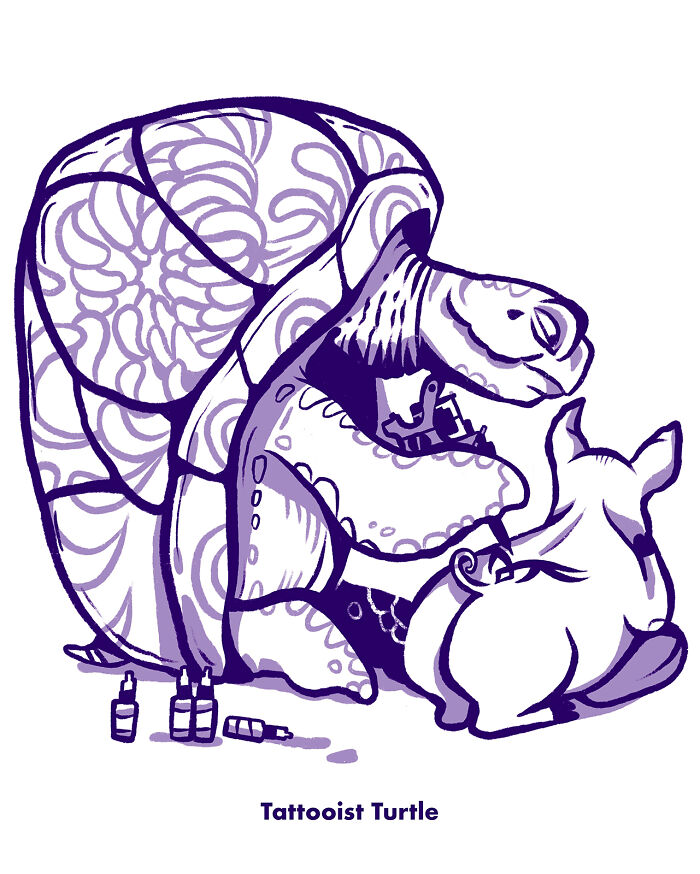 Tattooist Turtle