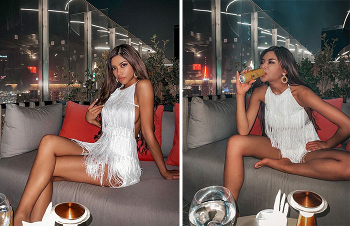 Thai Model Shows The Reality Behind The Perfect Instagram Photos (New Pics)