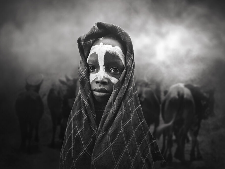 Black And White, 1st Place: Caro Boy By Svetlin Yosifov