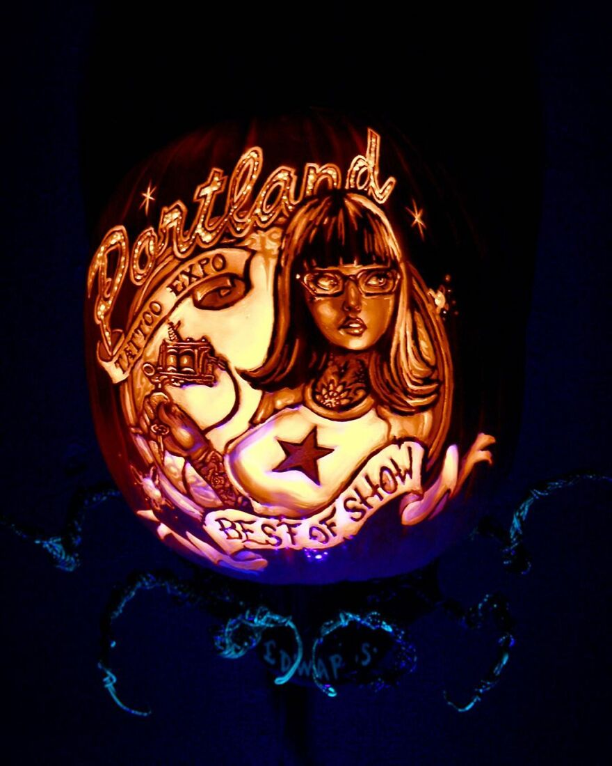 This Artist Takes Pumpkin Carving To Another Level And It's Scarily Good