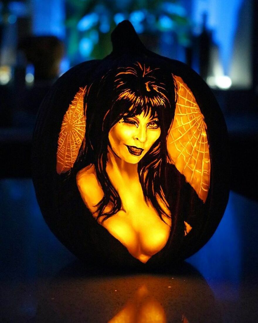 This Artist Takes Pumpkin Carving To Another Level And It's Scarily Good