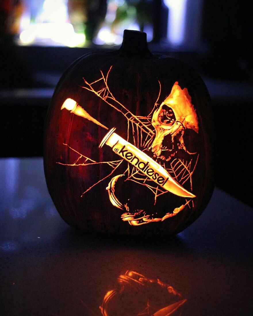 This Artist Takes Pumpkin Carving To Another Level And It's Scarily Good