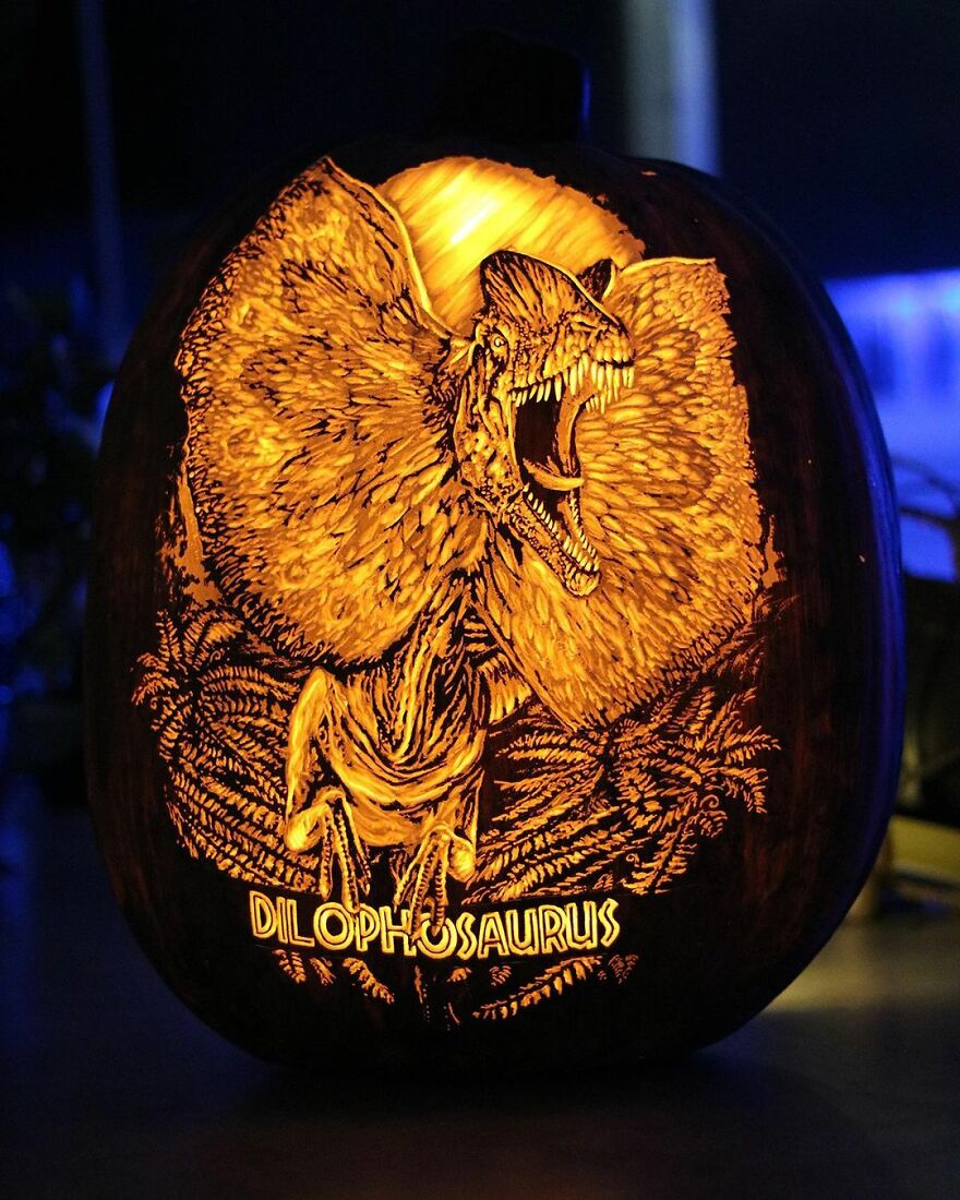 This Artist Takes Pumpkin Carving To Another Level And It's Scarily Good