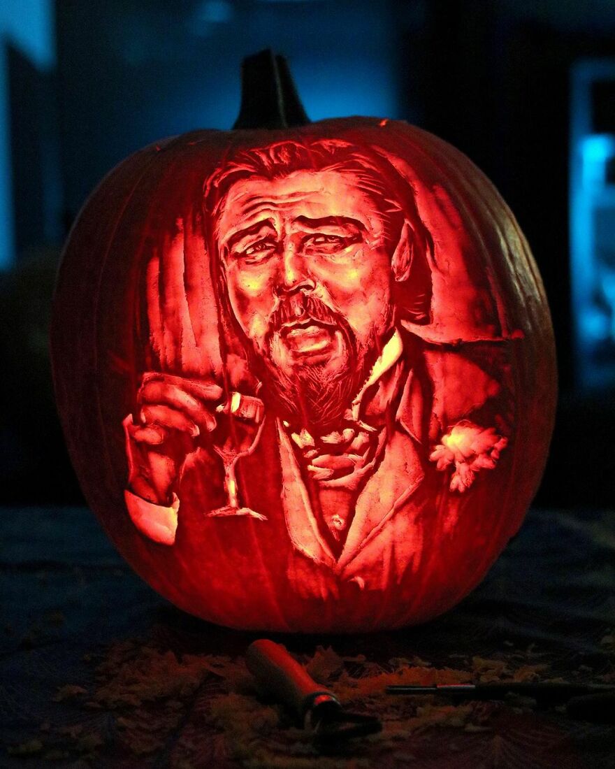 This Artist Takes Pumpkin Carving To Another Level And It's Scarily Good