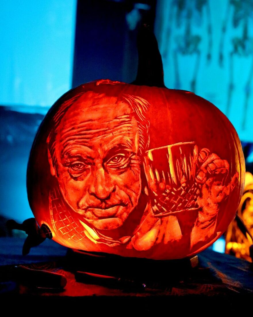 This Artist Takes Pumpkin Carving To Another Level And It's Scarily Good