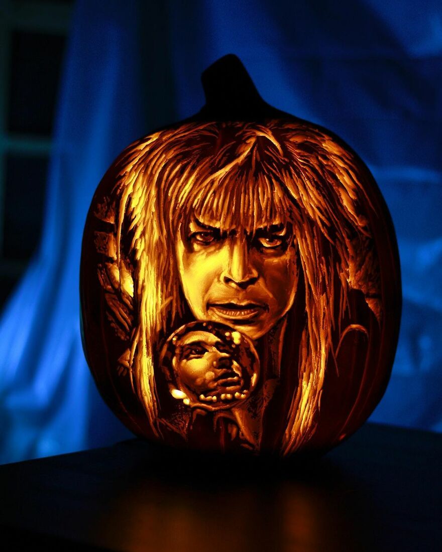 This Artist Takes Pumpkin Carving To Another Level And It's Scarily Good