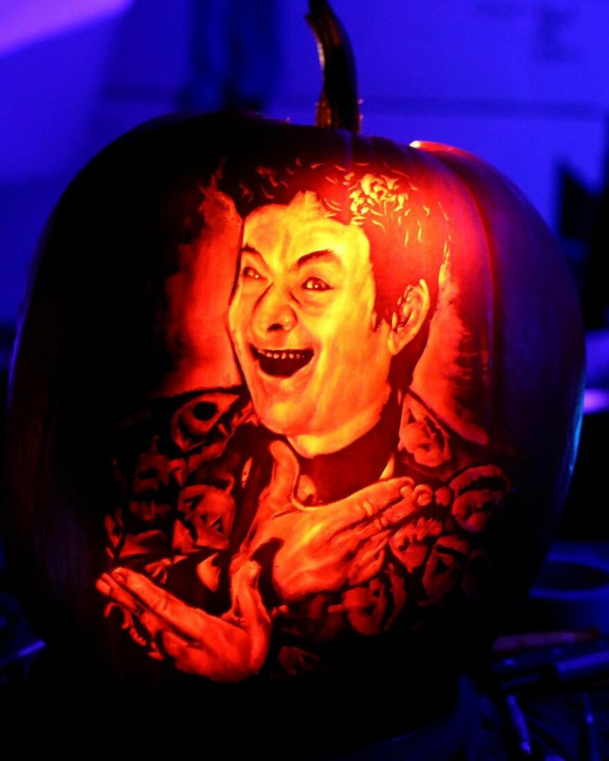 This Artist Takes Pumpkin Carving To Another Level And It's Scarily Good