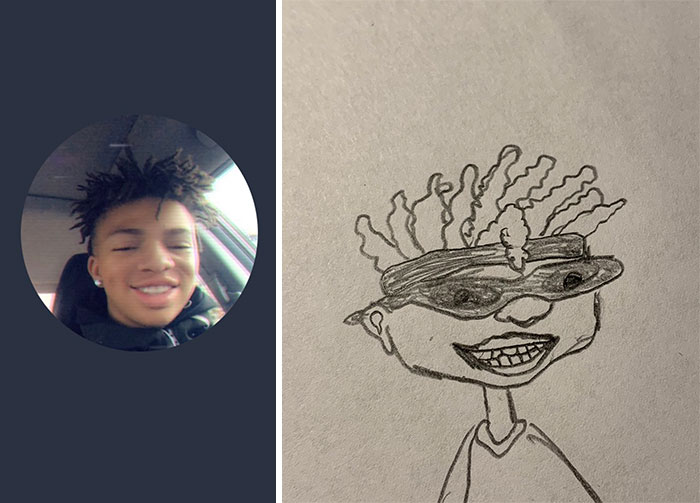 This Guy Is Trolling His Followers By Drawing Their Avatars And They Approve Of The Result
