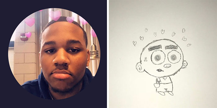 This Guy Is Trolling His Followers By Drawing Their Avatars And They Approve Of The Result