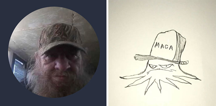 This Guy Is Trolling His Followers By Drawing Their Avatars And They Approve Of The Result