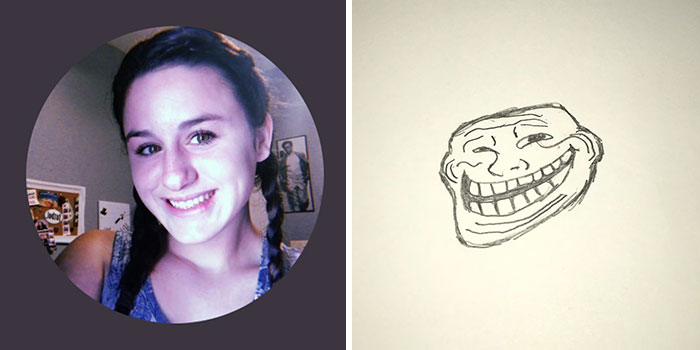 This Guy Is Trolling His Followers By Drawing Their Avatars And They Approve Of The Result