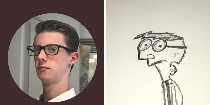 This Guy Is Trolling His Followers By Drawing Their Avatars And They Approve Of The Result